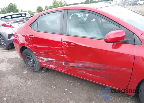 2015 Toyota Corolla Le z USA, uszkodzony, nr VIN 2T1BURHE3FC245522